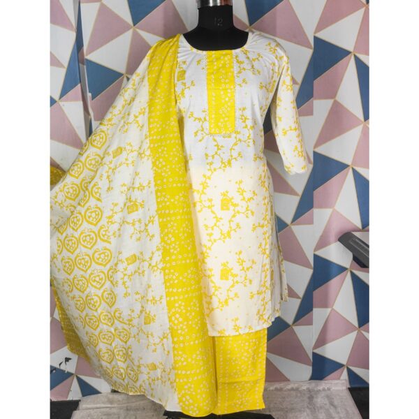 Lemonade Dream Cotton Kurta Set - Image 2