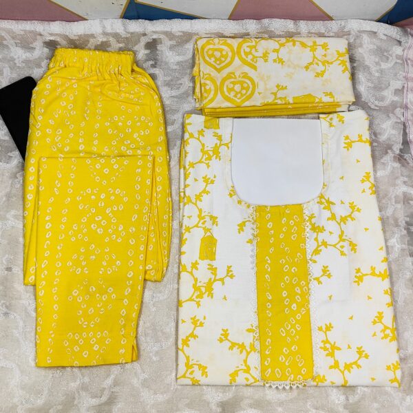 Lemonade Dream Cotton Kurta Set