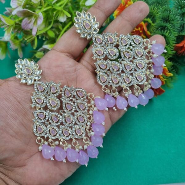 Earrings set 200 Light Purple