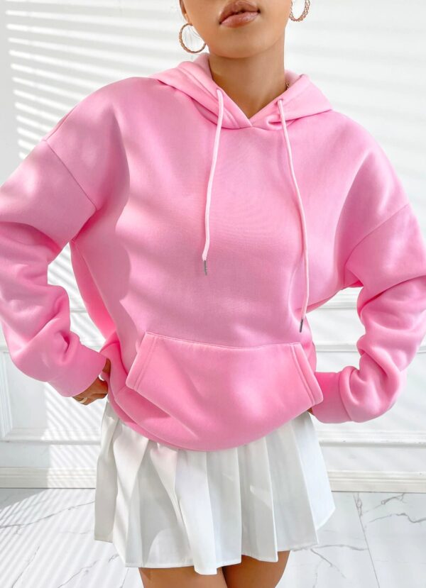 Love Yourself Mint Pink Hoodie - Image 4